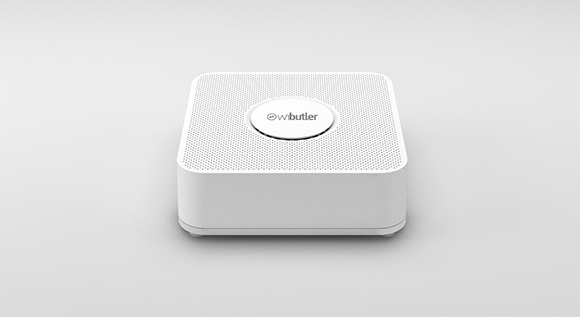 ‘Wibutler’ is a server developed last year. It has the size of a lunch box, sits in your home, and can wirelessly communicate with hundreds of products from different producers.
