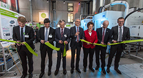 Inauguration of the energy-efficient model factory (ETA factory) in Darmstadt