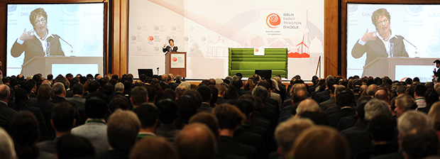 Economic Affairs Minister Brigitte Zypries at the opening event of the Berlin Energy Transition Dialogue (BETD)