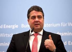 Bundesminister Sigmar Gabriel