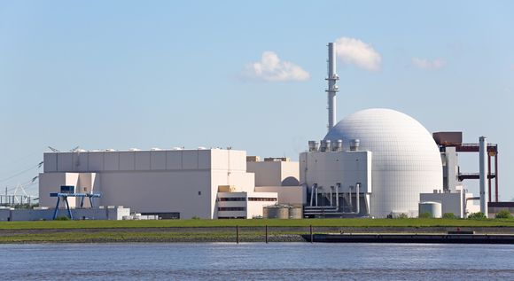 Grafik zeigt das Kernkraftwerk Brokdorf