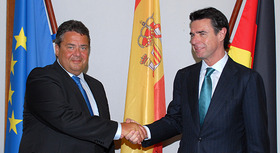 Bundeswirtschaftsminister Gabriel trifft den spanischen Minister für Industrie, Energie und Tourismus