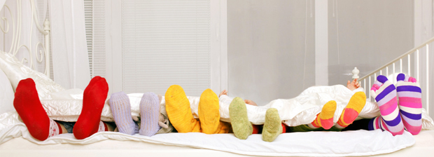 Wärmewende - Warme Socken im Bett